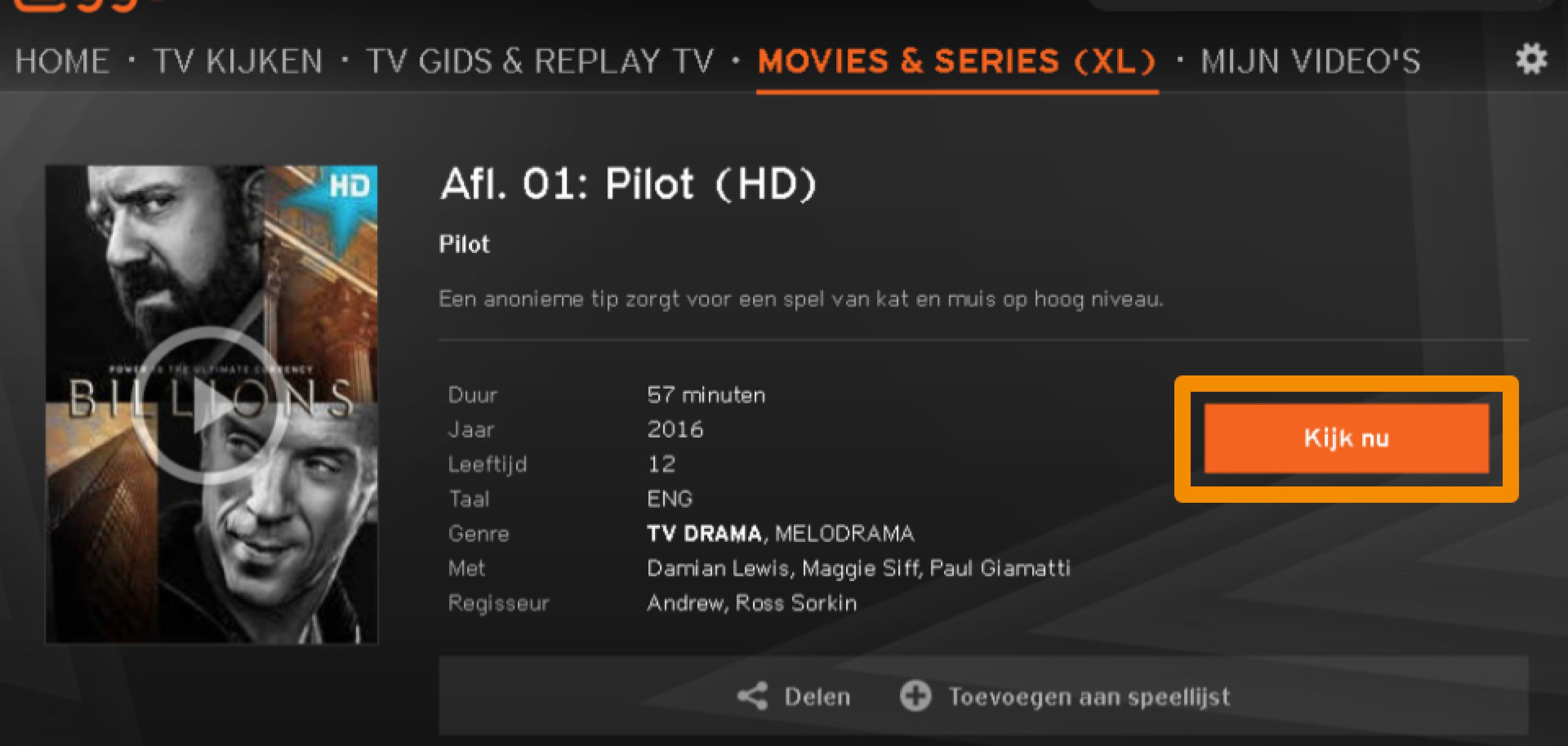On Demand een film of serie kijken Klantenservice Ziggo
